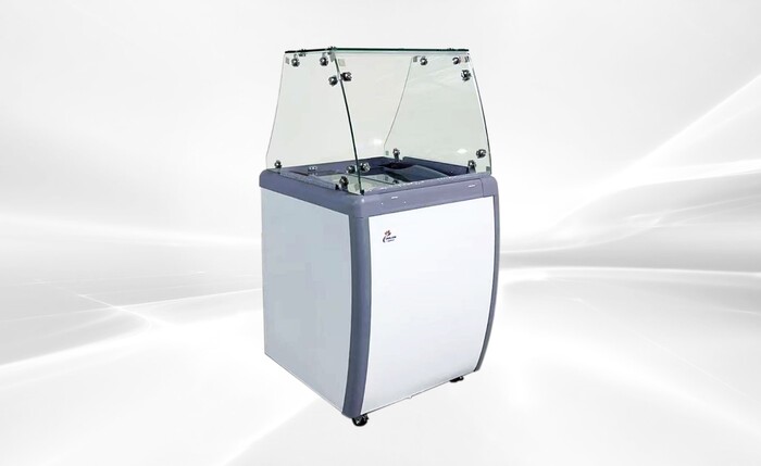 26 Inch Dipping Cabinet With Flat Glass Sneeze Guard Freezer Rental for rent in Riverview, DE