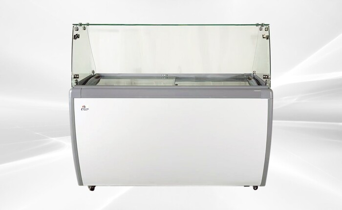 60 Inch Dipping Cabinet With Flat Glass Sneeze Guard Freezer Rental for rent in Calvert, TX