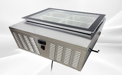 4 Pan Countertop Gelato Ice Cream Display Freezer Rental for rent in Freeport, IL