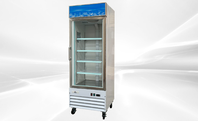 One Glass Door Freezer Merchandiser Stainless Steel Door Rental for rent in Devers, TX