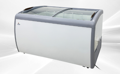 60 Inch Curved Lid Chest Glass Freezer Rental for rent in Midvale, UT