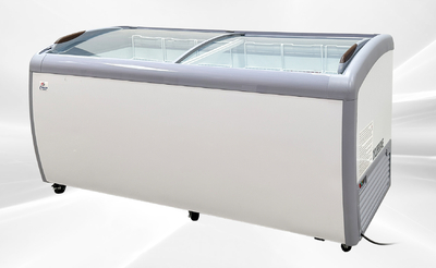 72 Inch Curved Lid Chest Glass Freezer Rental for rent in Midvale, UT