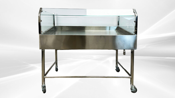 72 Seafood Display Table Ice Bin Cold Insulated Fish Meat Freezer Rental for rent in Millfield, OH
