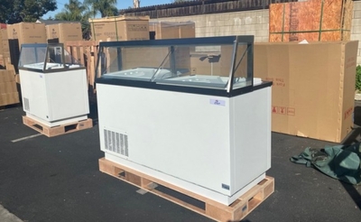 68 Inch Popsicle Display Cabinet Freezer Dpc Rental for rent in Wright, MN