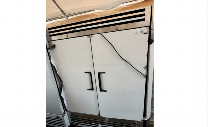 Reach In Two Door Freezer SS interior Rental for rent in Dover, OK
