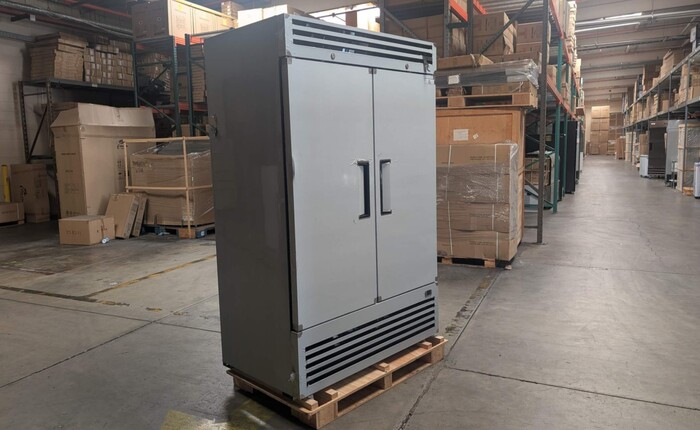 Reach In Two Door Freezer SS interior Rental for rent in Hoyleton, IL