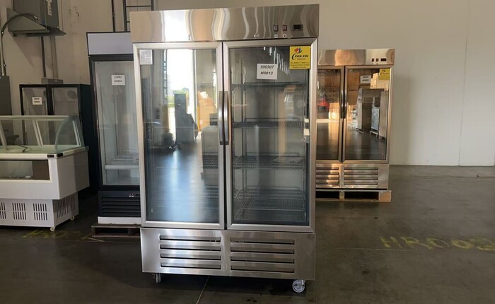 2Glass Door Stainless Steel Freezer Rental for rent in Hoyleton, IL