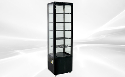 Bakery Case 80 Inch Refrigerator Display Black Rental for rent in Frostproof, FL