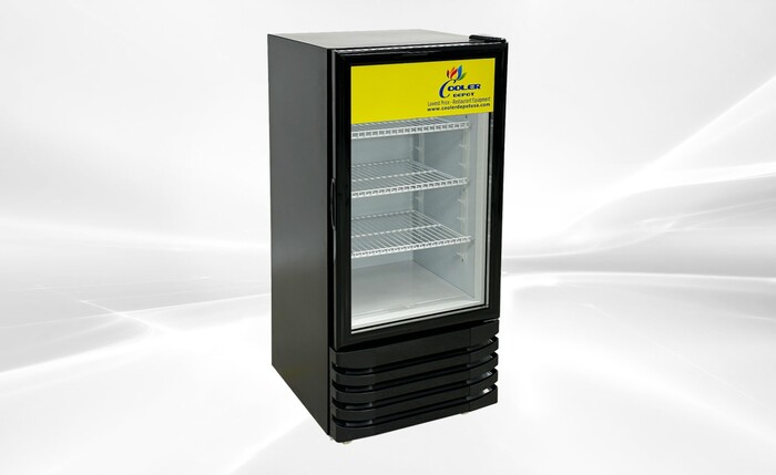 Merchandising Merchandiser 47 Inch High Glass Door Refrigerator Rental