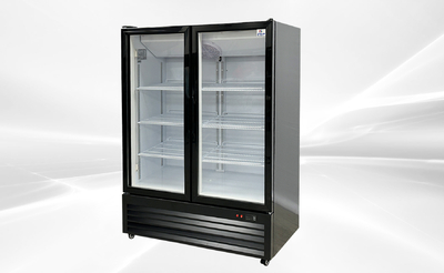 48 Inch Two Glass Door Refrigerated Display Cooler Refrigerator Rental for rent in Edna, TX