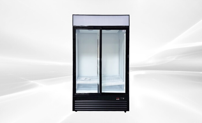 44 Inch Double Sliding Door Upright Cooler Refrigerator Rental for rent in Hurst, TX