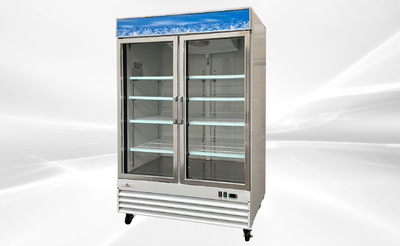 Merchandiser Refrigerator 2 Glass Door Cooler Wing Rental for rent in Hurst, TX