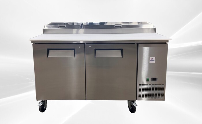2 Solid Doors Pizza Prep Table Stainless Refrigerator Rental for rent in Angleton, TX