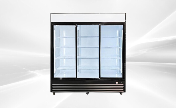 72 Inches Slide Door Cooler Refrigerator Merchandiser Rental for rent in Mendon, OH