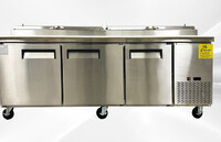 Pizza Prep Table Stainless 3 Doors Refrigerator Rental for rent in Terrell, TX