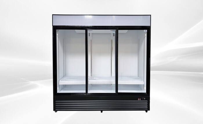 78 Inch Three Sliding Door Upright Cooler Refrigerator Rental for rent in Terrell, TX