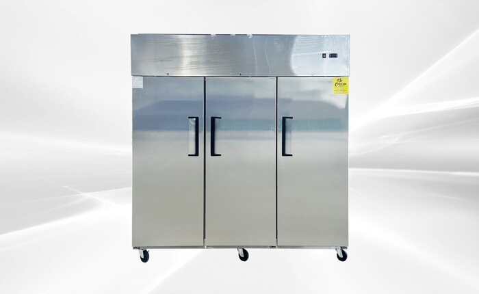 Stainless Steel Three Door Top Mount Reach In Refrigerator Rental for rent in Trail, OR