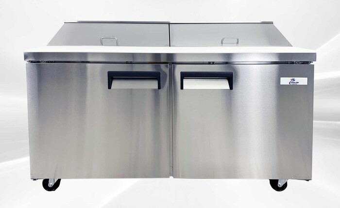 60 Inches Top Two Door Sandwich Prep Table Refrigerator Rental for rent in Cusick, WA