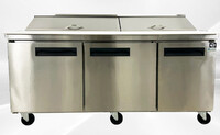 Sandwich Prep Table Top Two Door Refrigerator Rental for rent in Flowella, TX