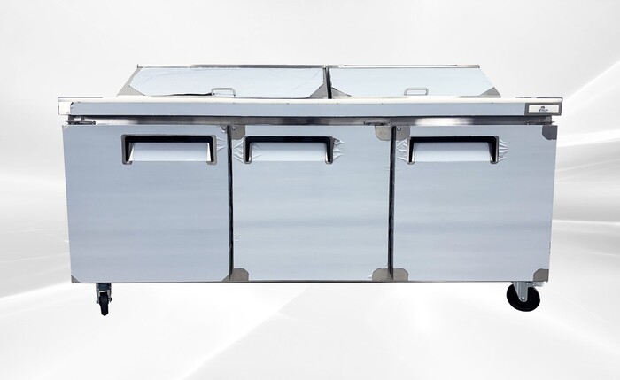 Sandwich Prep Table Refrigerator 72 Inches Rental for rent in Flowella, TX