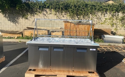 72 Inch Poke Bowl Cold Table Refrigerator Rental for rent in Riddle, OR