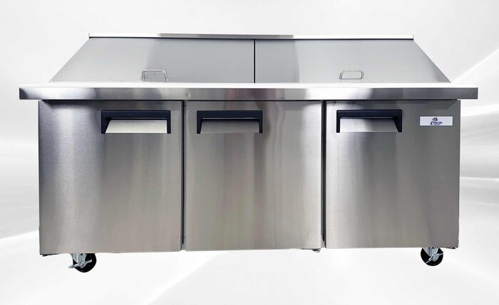 Sandwich Prep Table Mega Top Two Door 72 Inch Refrigerator Rental for rent in Morrison, IL