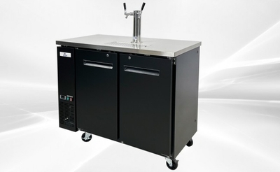 48 Inch Brew Fridge Cooler Beer Dispenser 2 Tap Refrigerator Rental for rent in Glide, OR