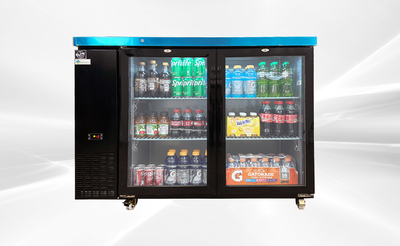 48 Inch Beer Black Glass Door Back Bar Cooler Case Refrigerator Rental for rent in Mendon, OH