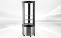 Curved Glass Refrigerated Standing Showcase Rental for rent in Gholson, TX