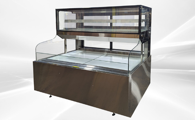 71 in open air Sandwich Refrigerated Merchandiser Rental for rent in Between, GA