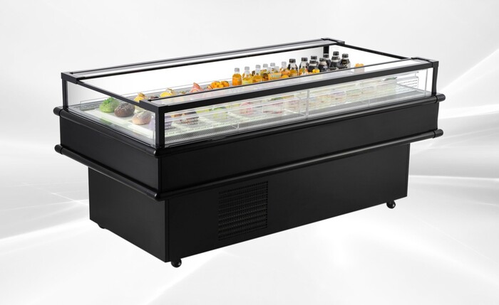 73 Ins Open Air Display Case Refrigerator Rental for rent in Drain, OR