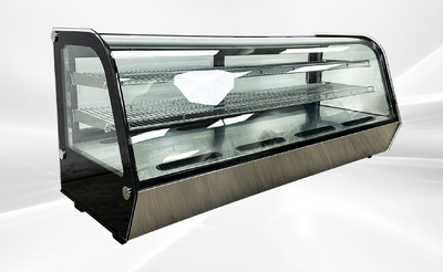 5 ft Black Refrigerated Countertop Display Rental for rent in Gans, OK
