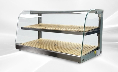 Commercial Countertop Bakery Display Case Curved Glass Rental for rent in Conesville, OH