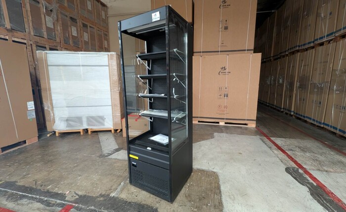 27 in Vertical Open Air Cooler Display Rental for rent in Jerusalem, OH