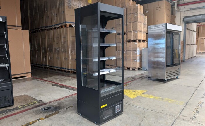 27 in Vertical Open Air Cooler Display Rental for rent in Appleton, AR